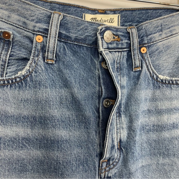 Madewell The Dadjean Duane Wash Ripped Edition Dad Jeans 90s Vintage Inspired 27 - Picture 11 of 16